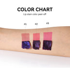 Waterproof Peel-Off Lip Stain Matte Tint