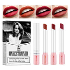 4-Piece Velvet Matte Lipstick Set Waterproof Long-Lasting