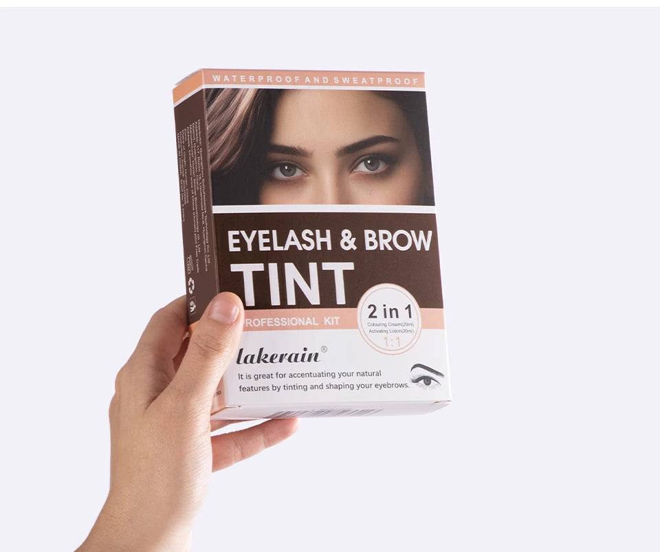 Professional 2-in-1 Eyelash and Eyebrow Tinting Kit - 20