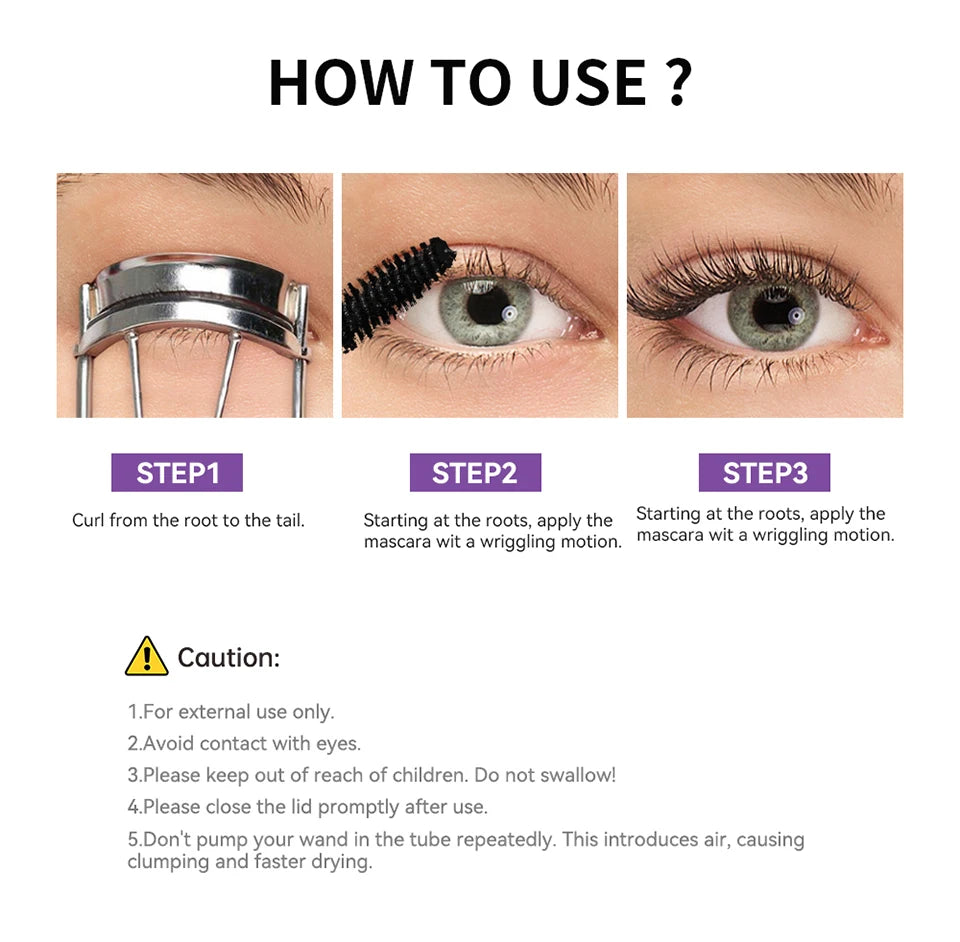 5D Waterproof Lengthening and Volumizing Mascara - 15