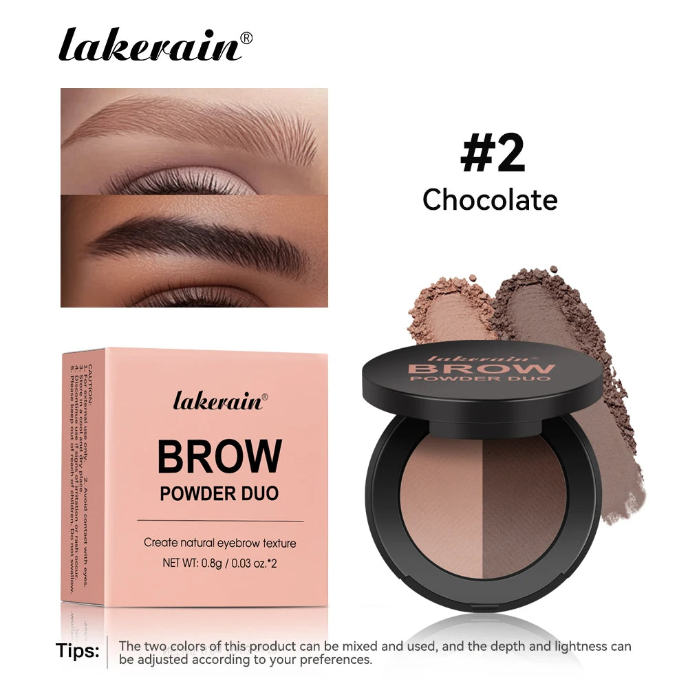 Dual-Tone Eyebrow Powder and Contour Palette - 26