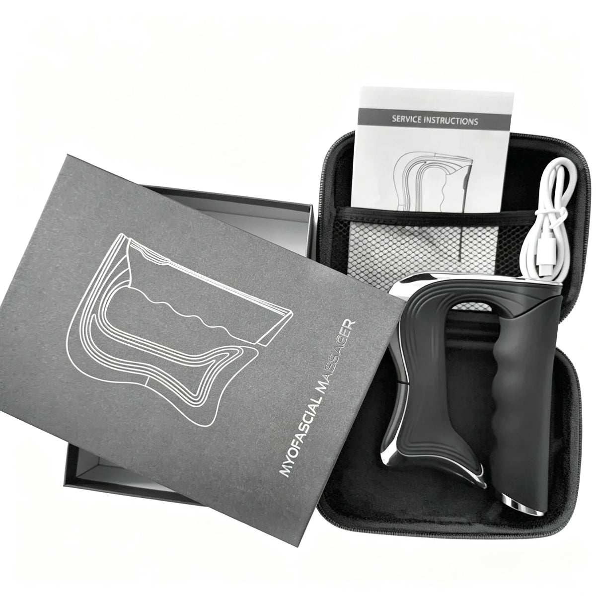 Electric Fascia Muscle Massage Tool for Deep Tissue Relaxation