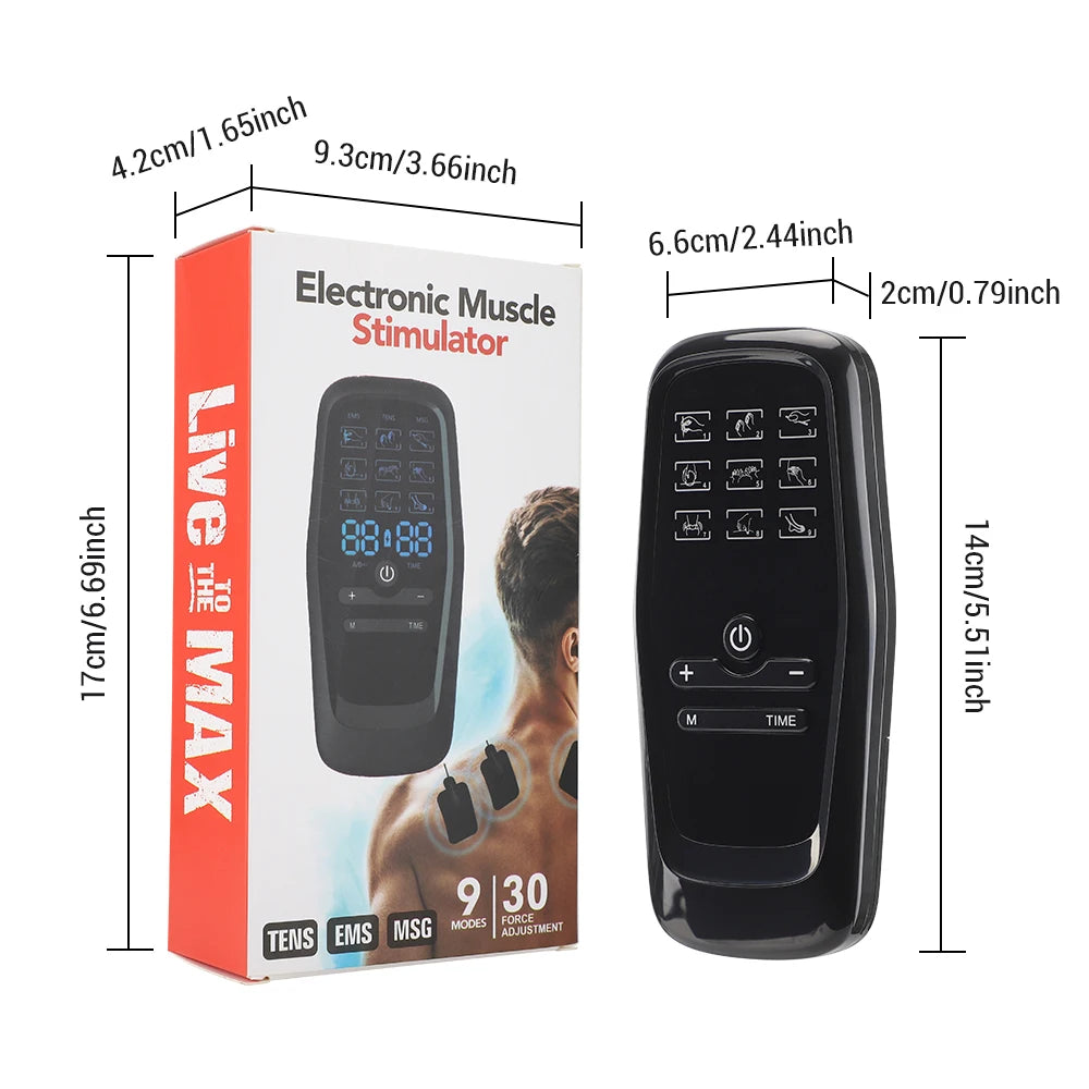 Portable Electric Dual-Channel Body and Neck Massager - 13