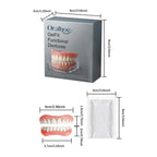 Temporary Cosmetic Denture Kit for Missing Teeth and Gaps