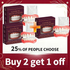 Instant Cosmetic Smile Veneers for Upper and Lower Teeth