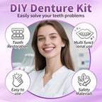Instant Smile Cosmetic Denture Set for Natural Looking Teeth