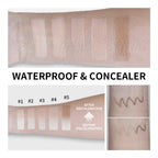 Color-Changing Foundation Stick with Detachable Blending Brush