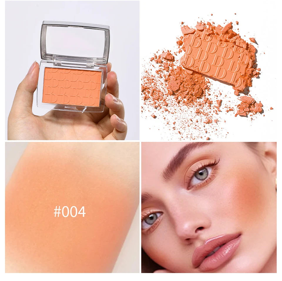 Matte Embossed Pigmented Face Blush Palette