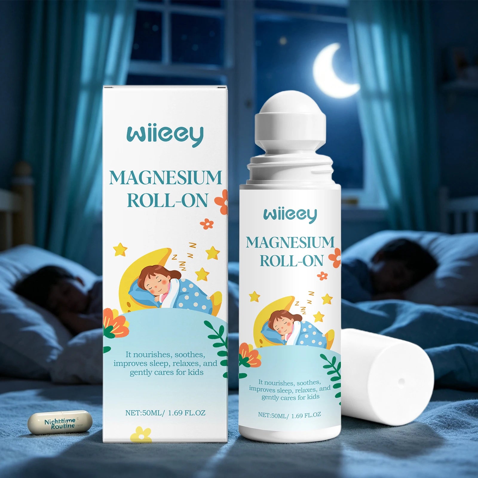 Magnesium Roll-On for Kids Sleep and Relaxation - 3