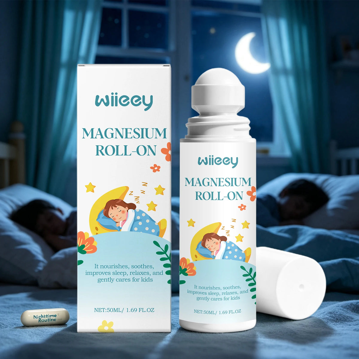 Magnesium Roll-On for Kids Sleep and Relaxation
