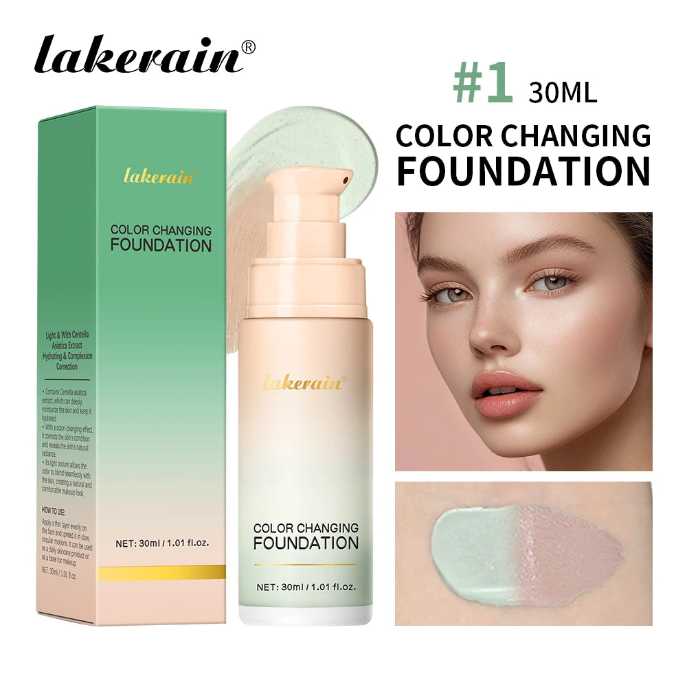 Color-Changing Liquid Foundation for Radiant Skin