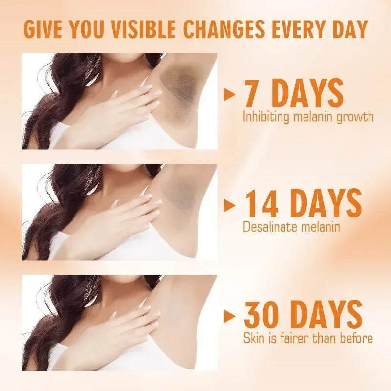 Vitamin C Skin Brightening Cream for Underarms Elbows and Knees