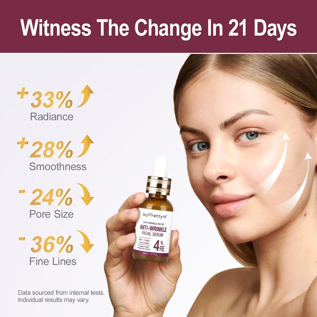 Anti-Wrinkle Retinol Facial Serum for Smooth & Firm Skin