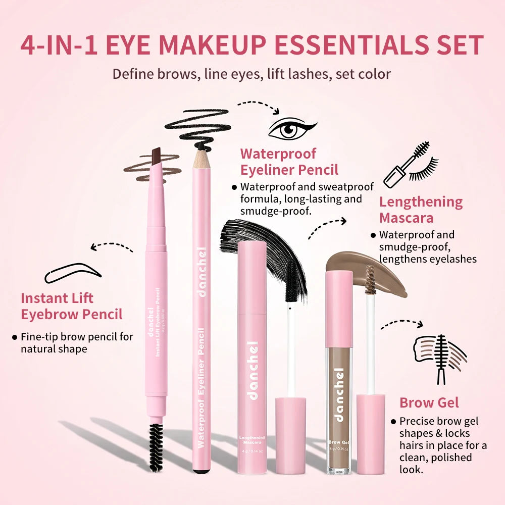 All-in-One Professional Makeup Set for Beginners and Travel