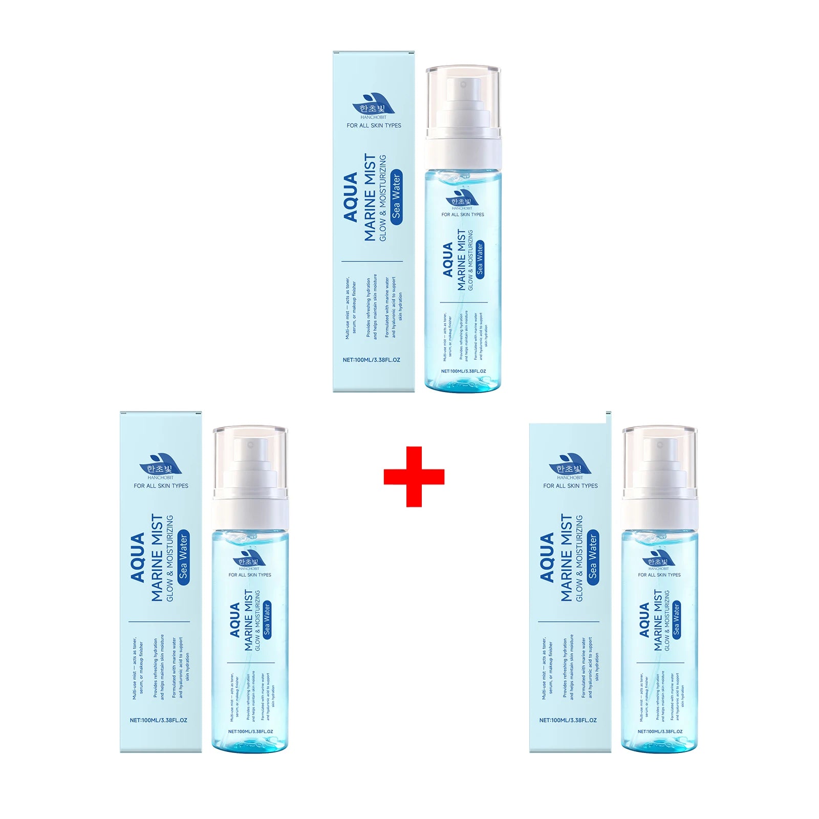 Sea Water and Hyaluronic Acid Hydrating Facial Mist - 15