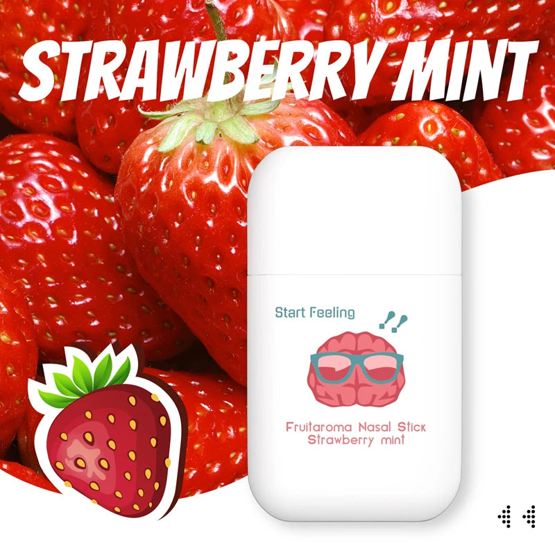 Refreshing Fruit Flavored Nasal Energy Stick for Driving Drowsiness