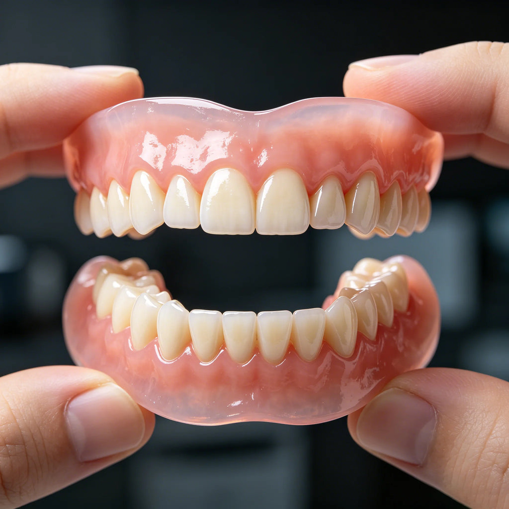 Instant Cosmetic Denture Set for Natural Looking Smile