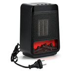 Portable PTC Ceramic Space Heater with Ambient Light and Timer