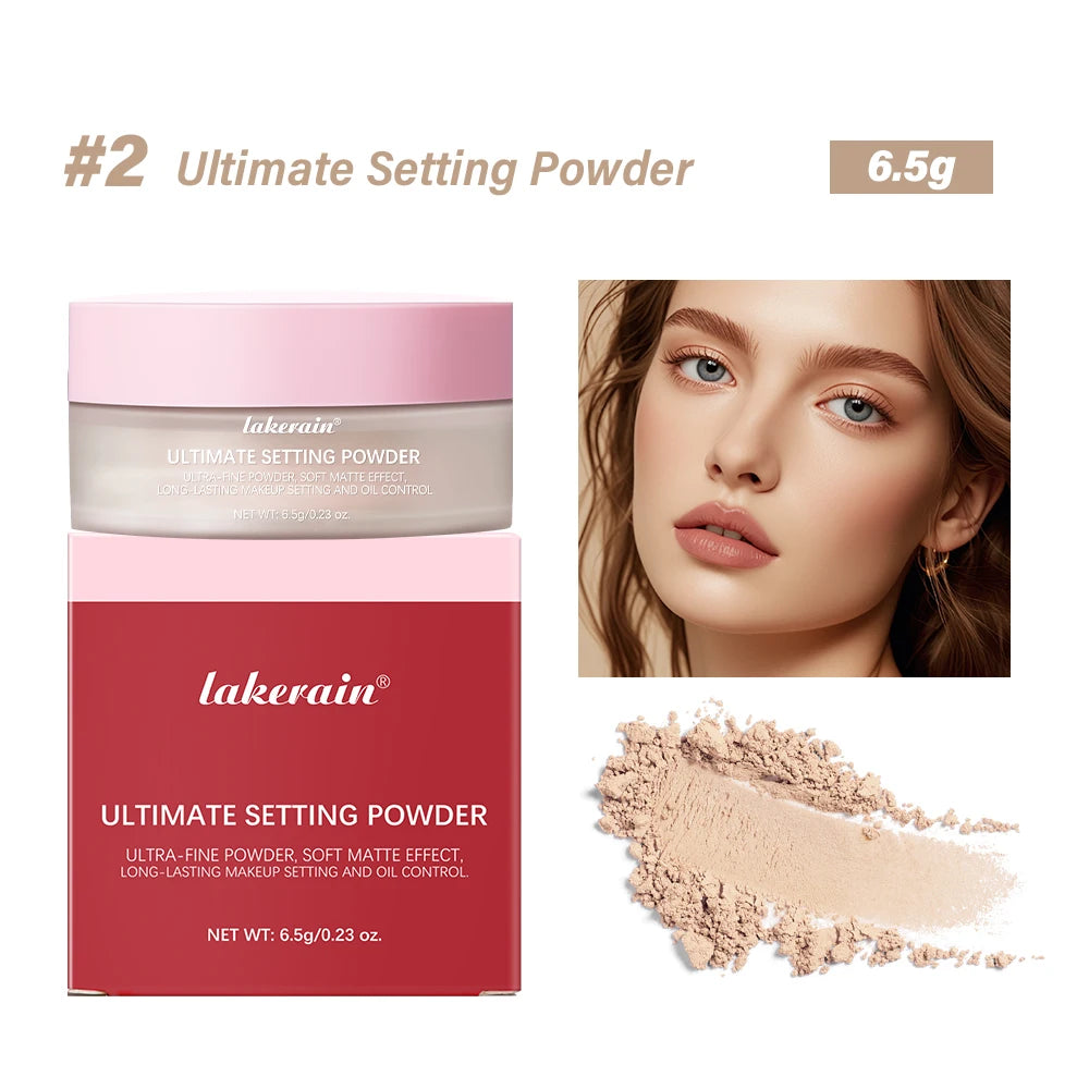 Long-Lasting Matte Setting Powder for All Skin Types - 19