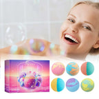 Aromatherapy Moisturizing Bath Bomb Set for Stress Relief