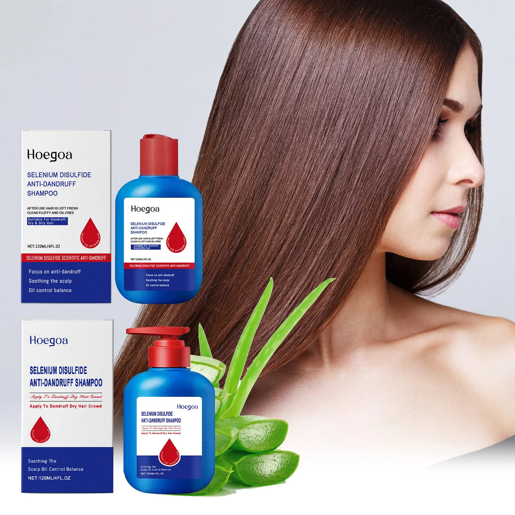 Selenium Disulfide Anti-Dandruff Scalp Treatment Shampoo