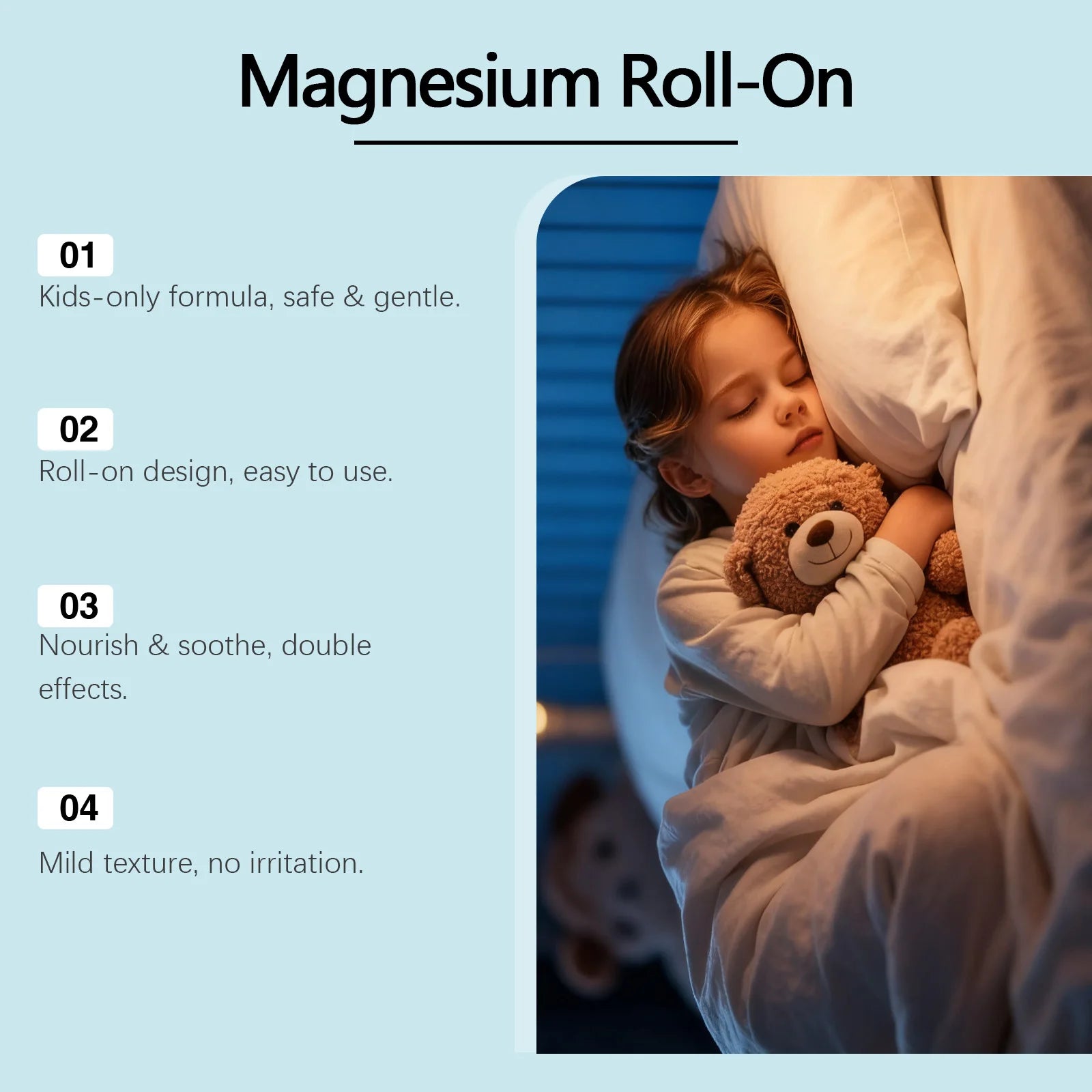 Magnesium Roll-On for Kids Sleep and Relaxation - 10