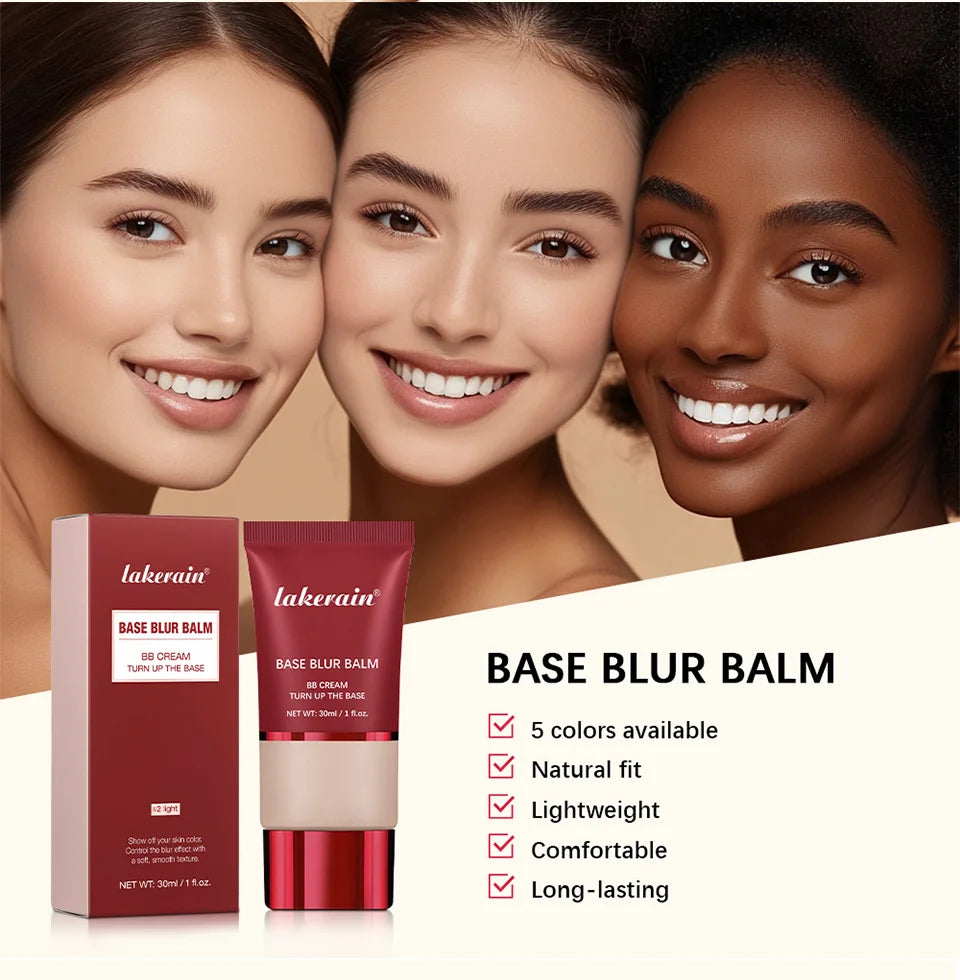 Matte Pore-Blurring Foundation for Smooth Long-Lasting Coverage