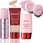 4-Piece Matte Makeup Setting and Blurring Face Base Set