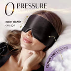 Silk Sleep Mask for Total Light Blocking and Comfortable Rest