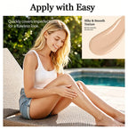Waterproof Leg Foundation and Body Makeup with Application Glove