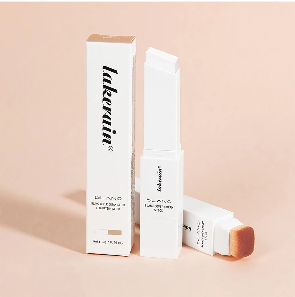 Color-Changing Foundation Stick with Detachable Blending Brush