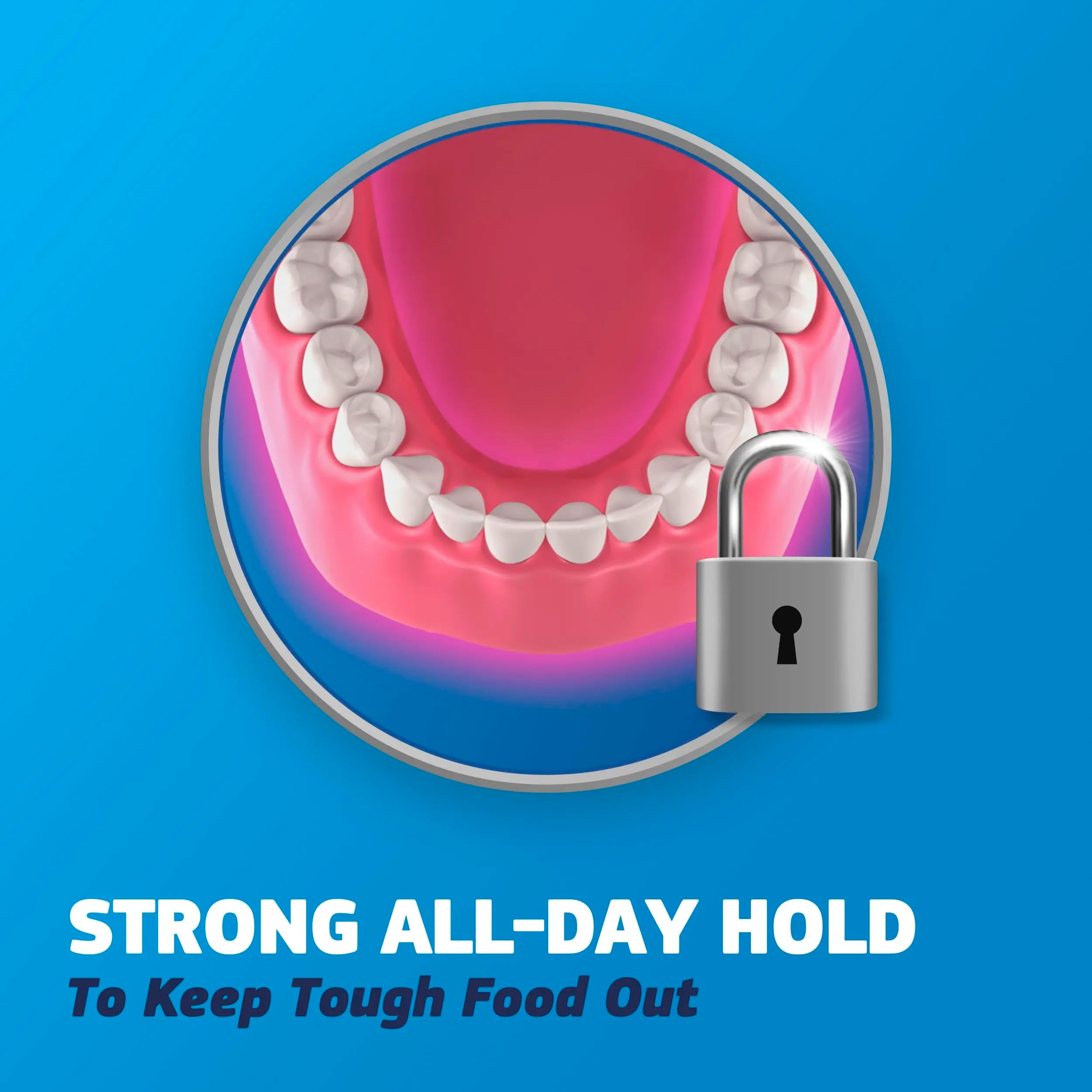 Denture Adhesive Cream for Secure Grip and Long-Lasting Hold - 2
