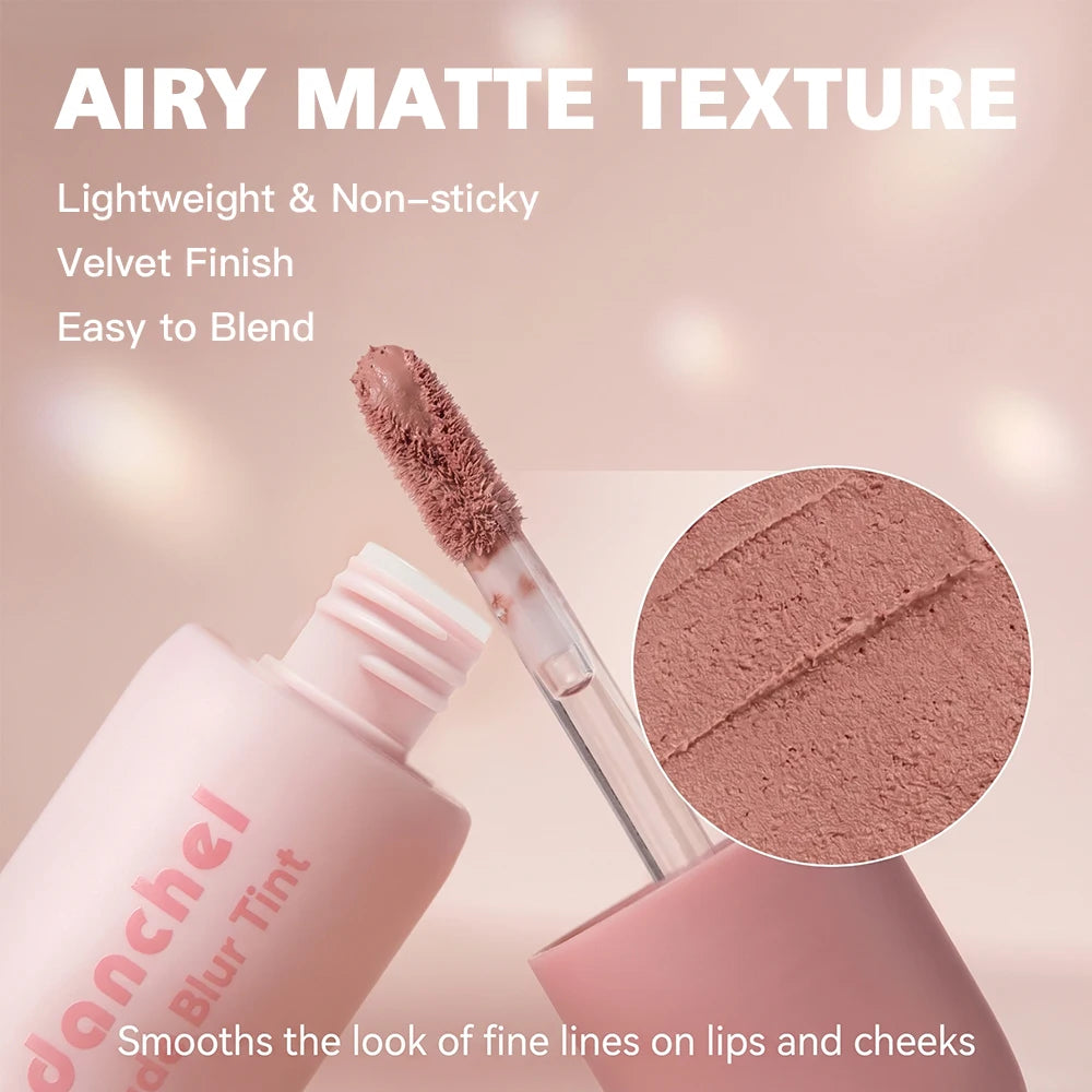 Velvet Matte 2-in-1 Lip and Cheek Tint for Soft Natural Finish