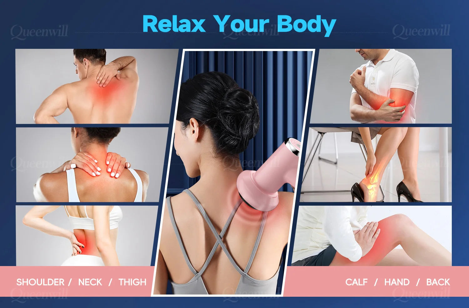 Portable Electric Body Sculpting and Muscle Massager - 13