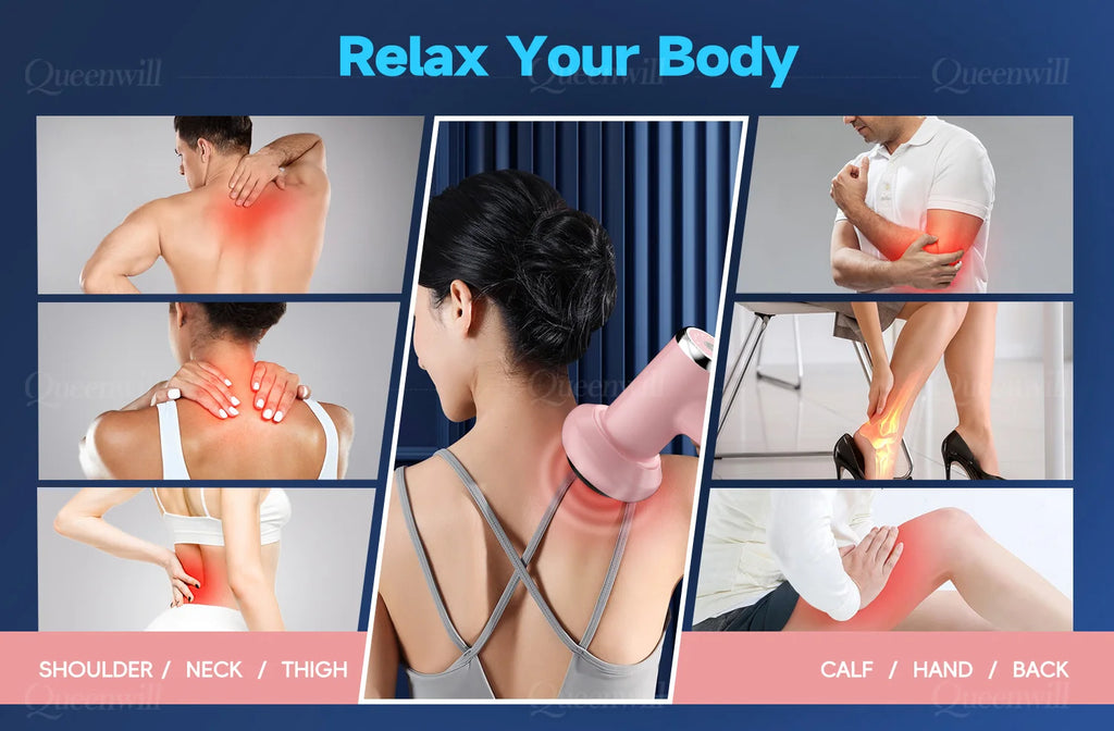 Portable Electric Body Sculpting and Muscle Massager
