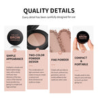 Dual-Tone Eyebrow Powder and Contour Palette