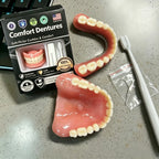 Comfort Fit Moldable False Teeth Set for Instant Smile