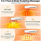 Electric Body and Face Sculpting Cellulite Massager