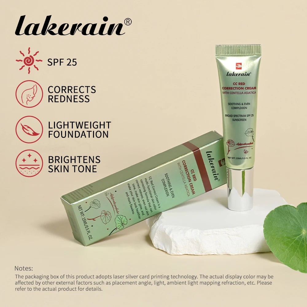 Color Correcting CC Cream Primer for Even Skin Tone and Radiance