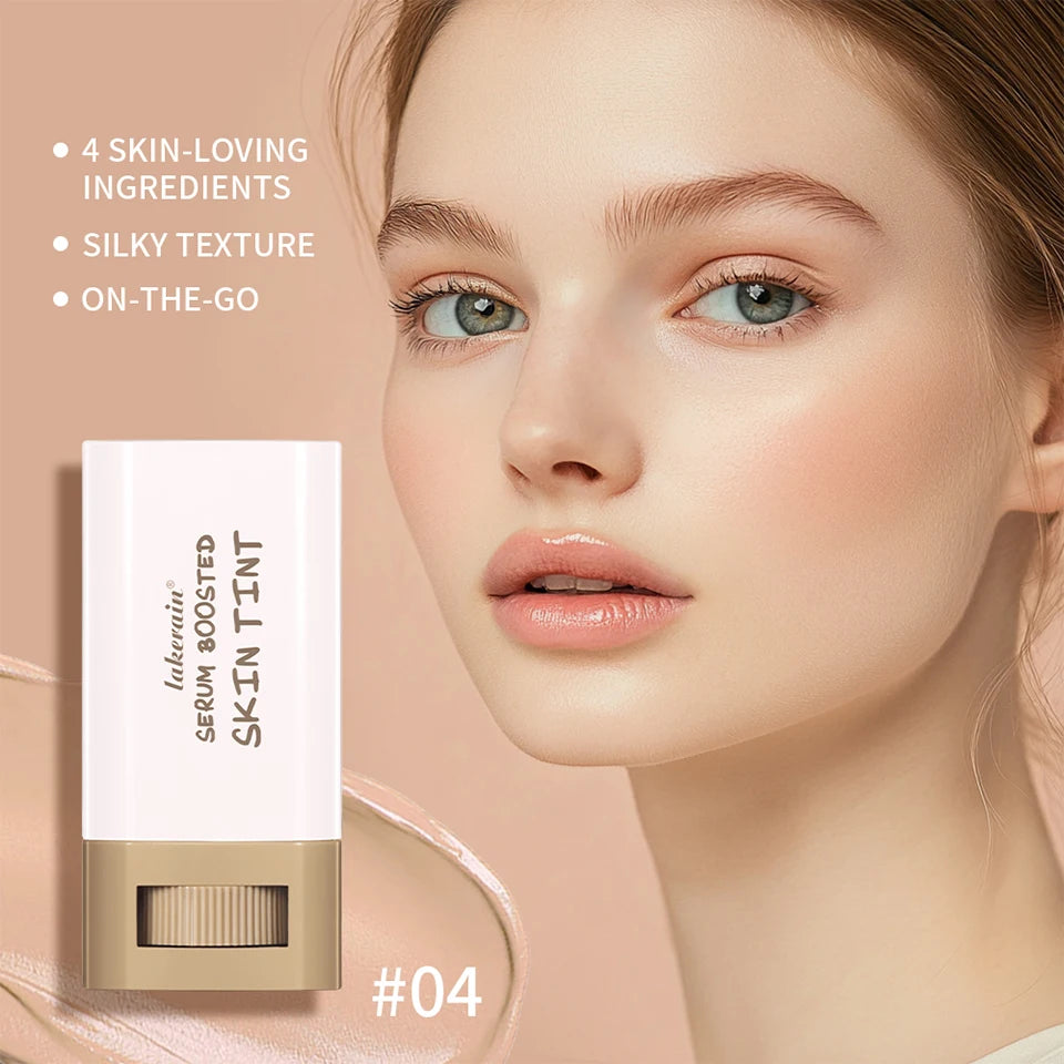 Matte Foundation Stick with Built-in Blending Brush