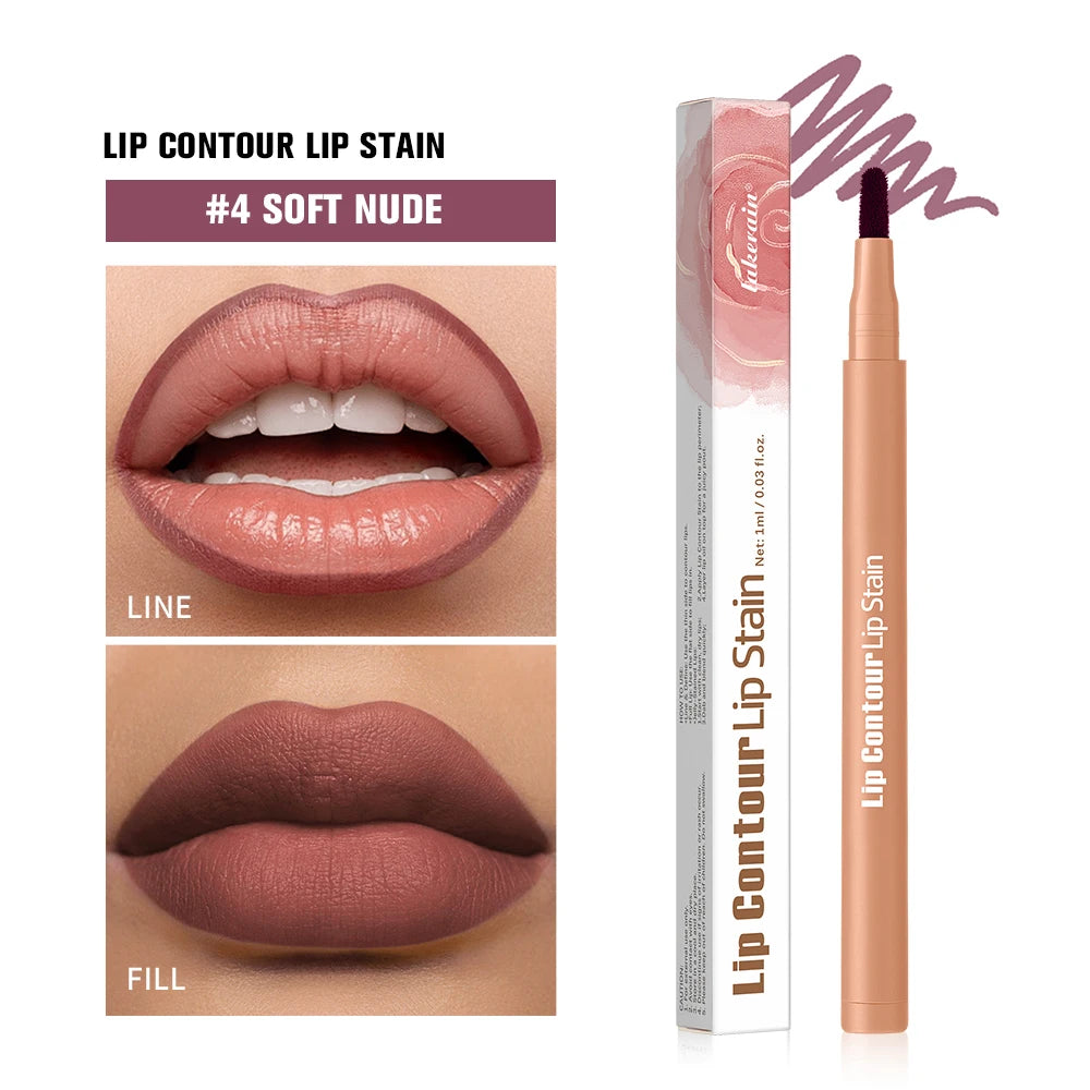 Long-Lasting Dual-Tip Lip Contour and Stain Pencil