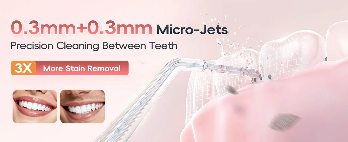 Portable Rechargeable Electric Water Flosser for Teeth