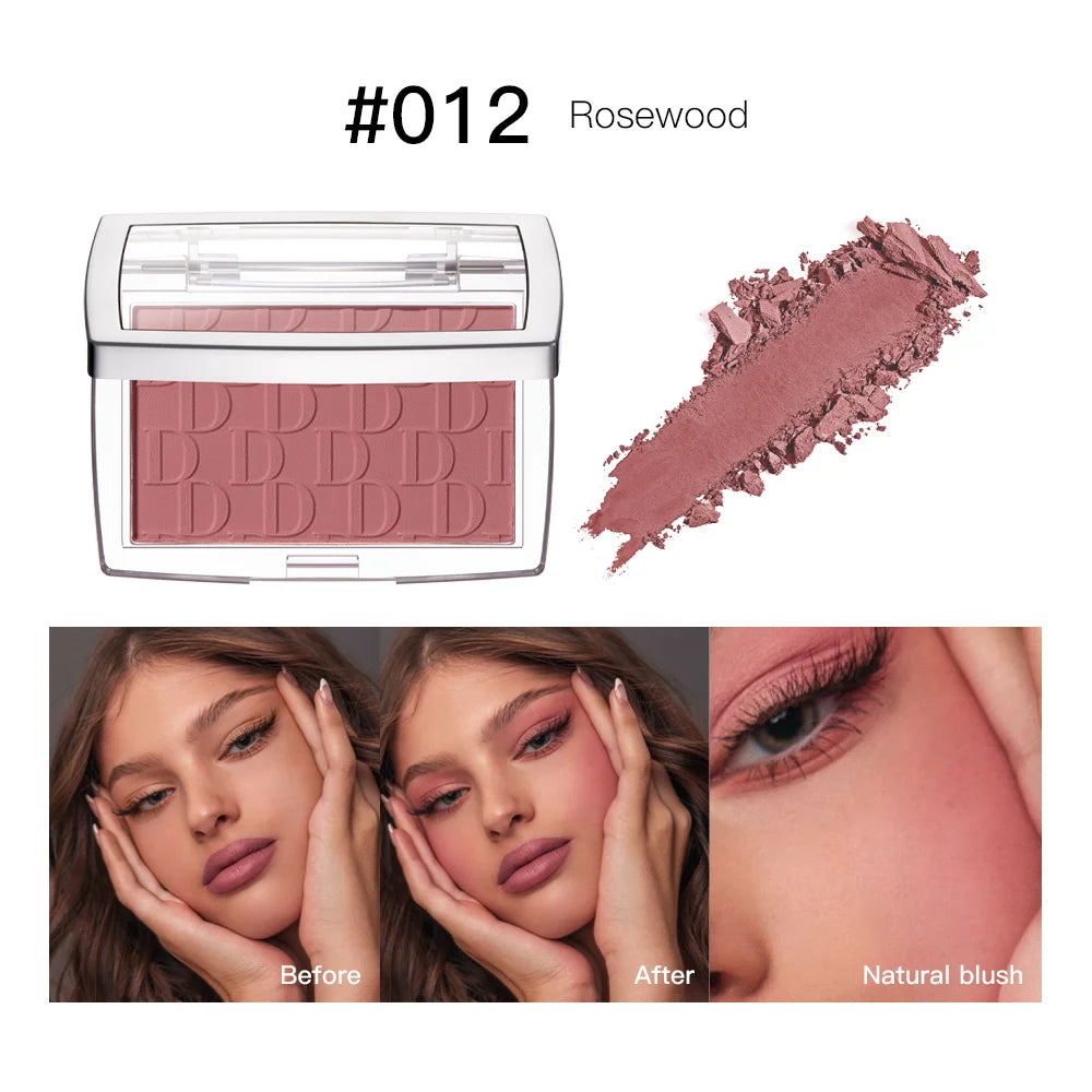 Matte Embossed Pigmented Face Blush Palette