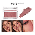 Matte Embossed Pigmented Face Blush Palette