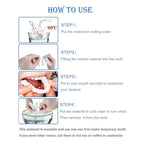 Instant Snap-On Cosmetic Teeth Veneers for Temporary Smile Correction