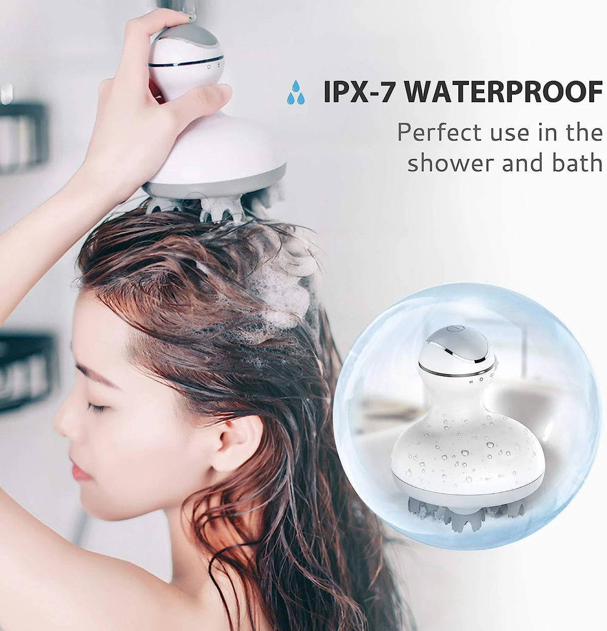 Electric Cordless Scalp and Body Massager