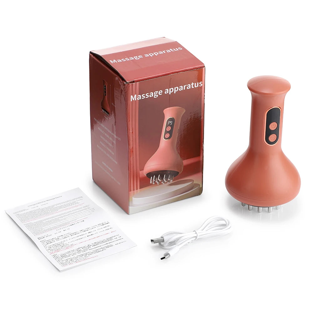 Electric Cordless Body Massager for Hot Compress and Cupping Therapy - 28