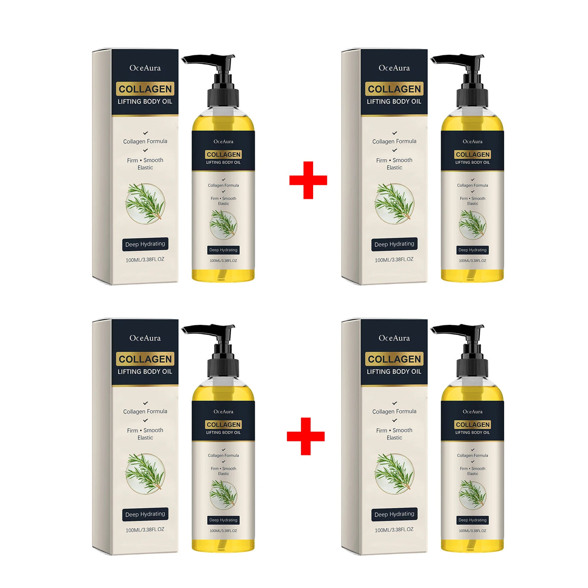 Collagen Firming Body Oil for Skin Elasticity and Deep Hydration