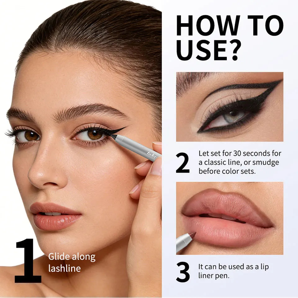 Waterproof Long-Lasting Smudge-Proof Eyeliner Pencil - 16
