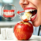 Comfortable Silicone Upper and Lower Denture Set for Natural Smile